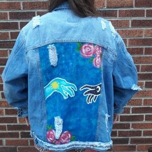 Handpainted Denim Jacket